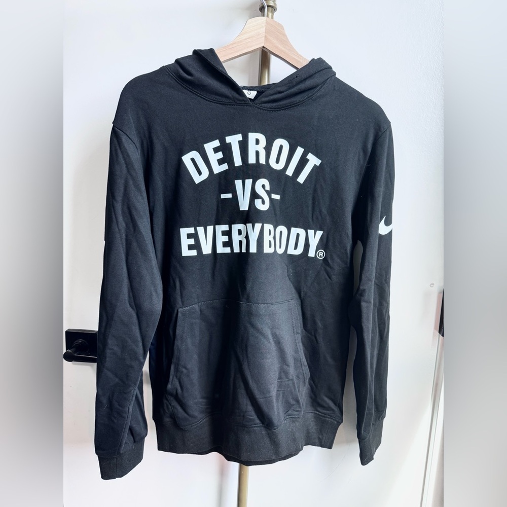 Detroit Vs Everybody Black Hoodie